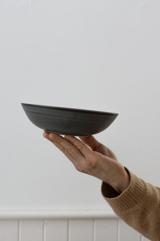 Pasta Bowl in Nightshade Blue, by Borja Moronta