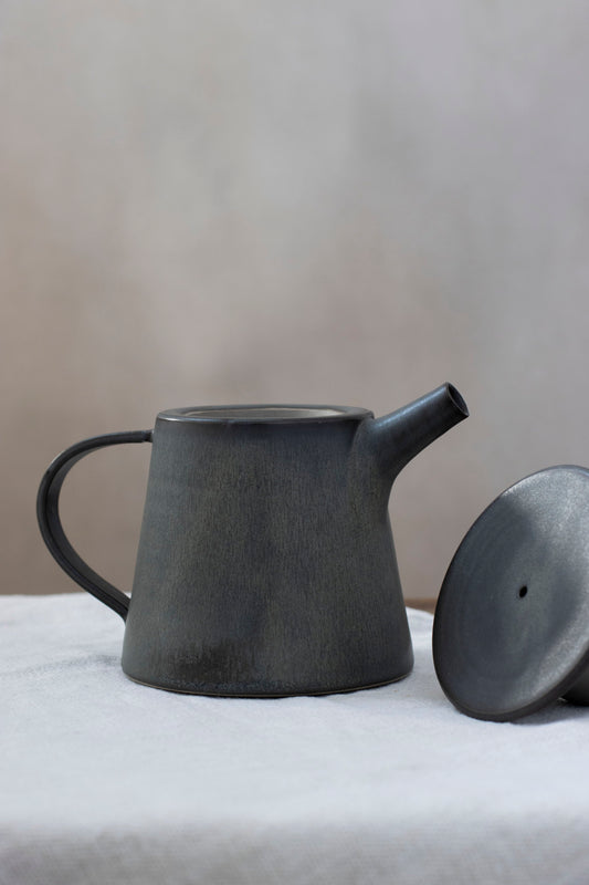 Teapot in Nightshade Blue, by Borja Moronta