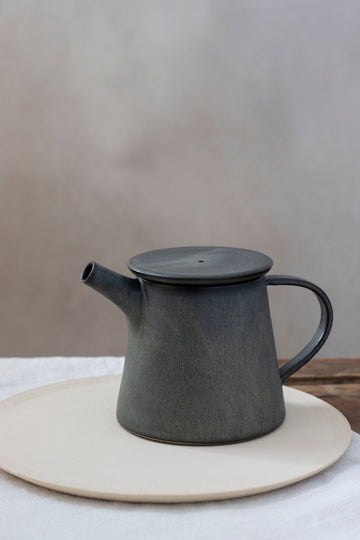 Teapot in Nightshade Blue, by Borja Moronta
