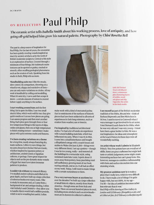 Paul Philp Crafts Magazine