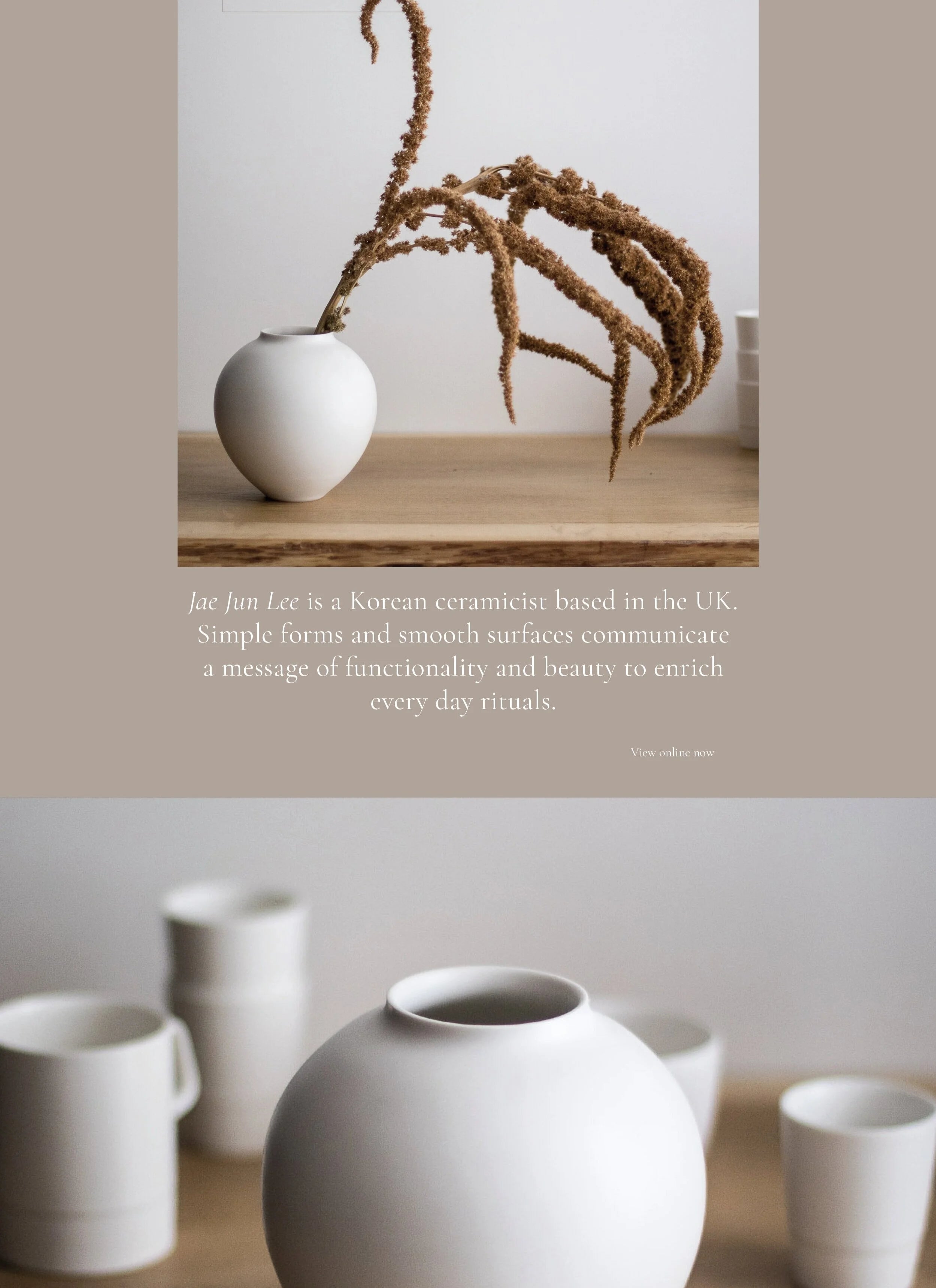 Korean Ceramicist Jae Jun Lee — Maker Moments – FLOW GALLERY