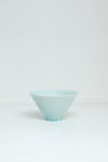 Pale Celadon Flared Bowl with finger marks by JaeJun Lee