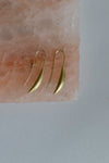 Adele Brereton Spiculum 18-carat Gold Hook Earrings