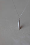 Small Silver Spiculum Drop Pendant by Adele Brereton