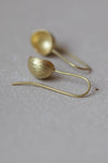 18ct Gold Bell Hook Earrings by Adele Brereton