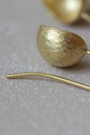 18ct Gold Bell Hook Earrings by Adele Brereton