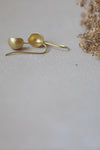 18ct Gold Bell Hook Earrings by Adele Brereton