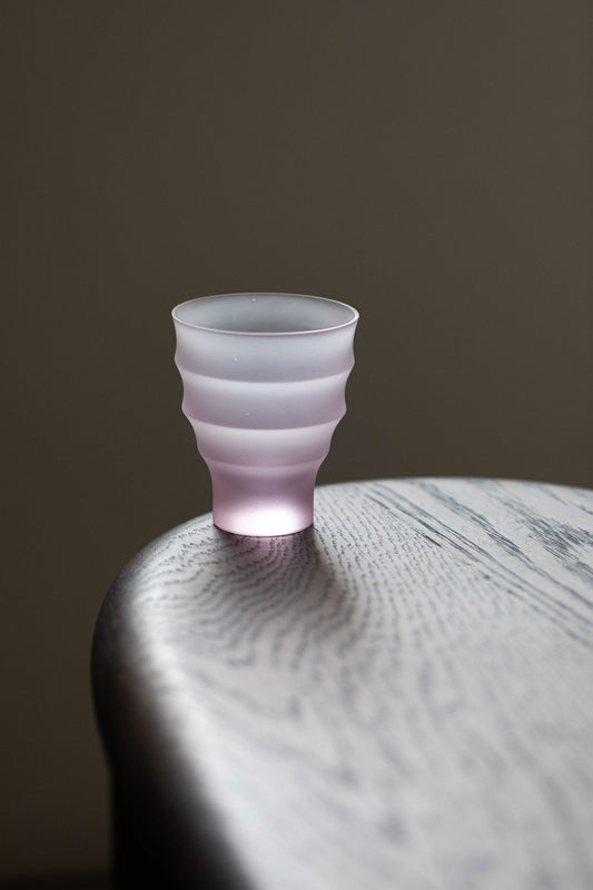 Flow Glass Dusky Pink by Celia Dowson