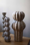 White Large Curved Sculpture by Chinoko Sakamoto