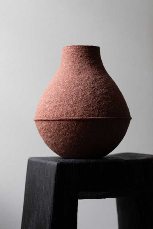 Paperpulp Terra Vase XXL, by Debbie Wijskamp