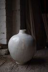 Round Tsubo Jar with Pink Halos