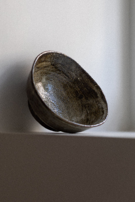 Korean Style Wonky Bowl Brown II