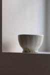 Café au Lait Bowl Vertical Lines White I