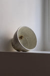 Café au Lait Bowl Vertical Lines White II