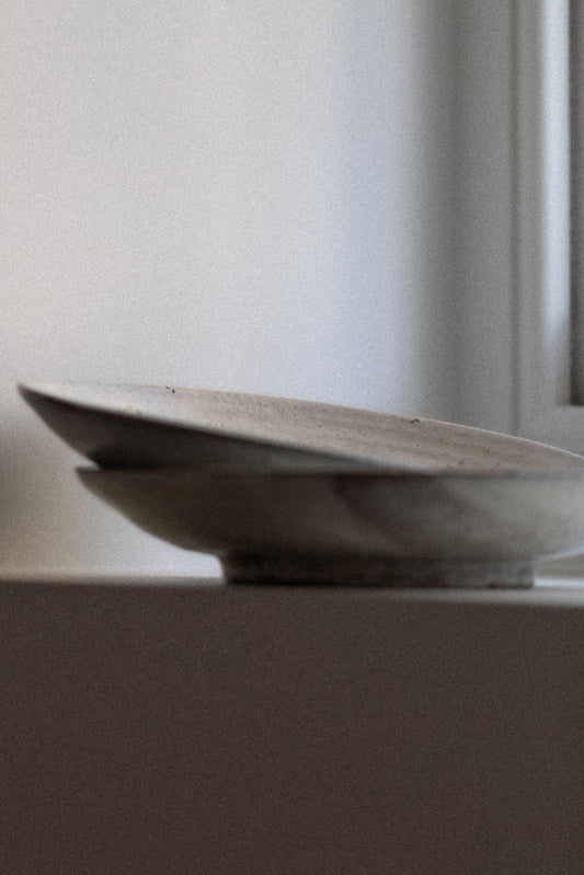 Shallow Bowl Hagi Pink III