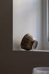 Café au Lait Bowl Vertical Lines Hagi orage II