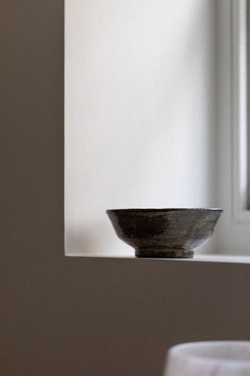 Korean Style Wonky Bowl Brown I