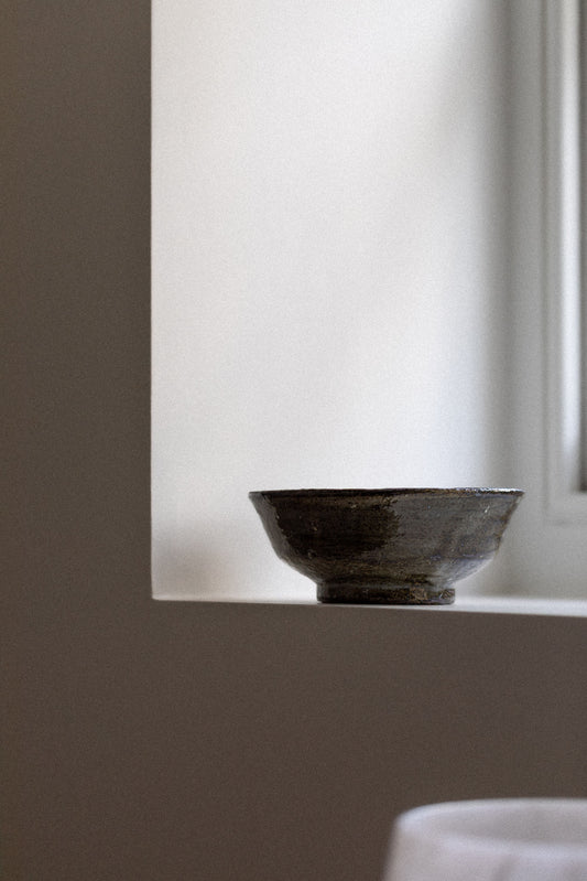 Korean Style Wonky Bowl Brown I