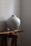 Round Tsubo Jar with Pink Halos II