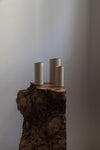 Cylinder Vases in Cloud White