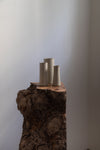 Cylinder Vases in Pearl Grey