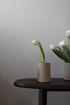 Vase in Pearl Grey & Cloud White by Borja Moronta