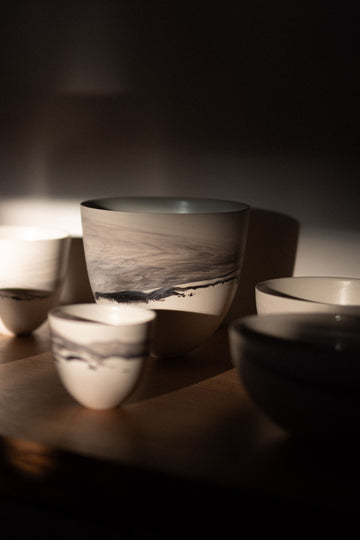 Large Seascape Vessel II by Celia Dowson