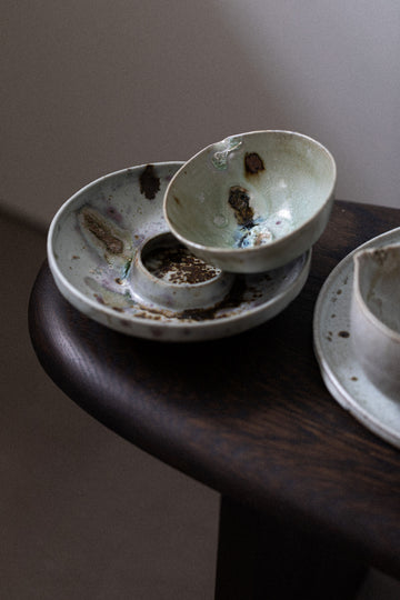 Wild Sand Flower Bowl & Pouring Jug Set II
