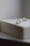 Silver Fingerprint Earring VII by Heeseung Koh