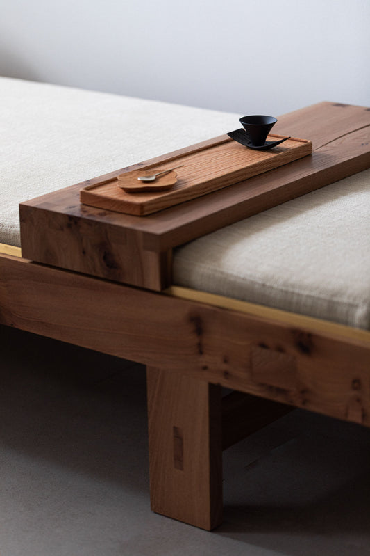 Long Shallow Oak Plate