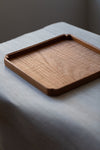 Cloud Form Rimmed Tray II in Cherry