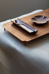 Square Tea Leaf Tray in Walnut