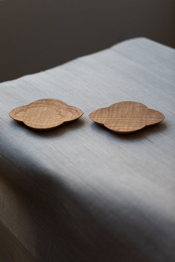 Cloud Form Mini Plate in Cherry II