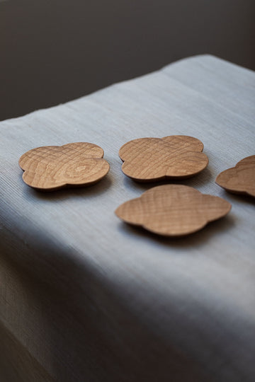 Cloud Form Mini Plate in Cherry