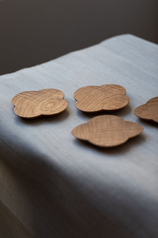 Cloud Form Mini Plate in Cherry