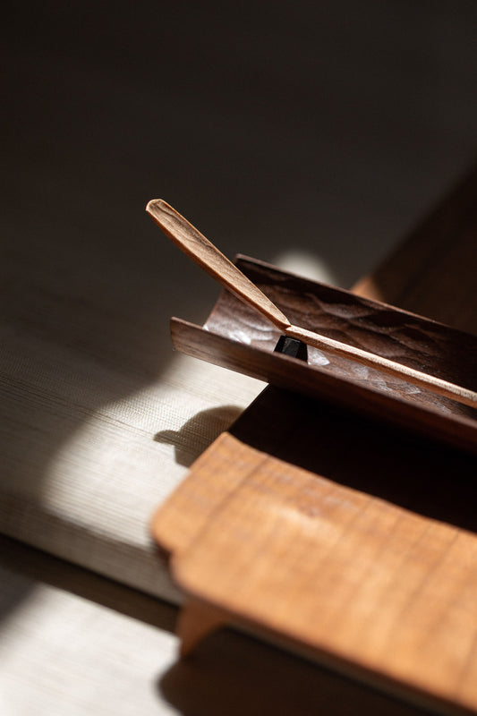 Tea Scoop in Maple