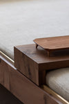 Cloud Form Footed Long Tray in Cherry
