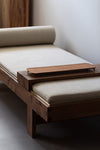 Cloud Form Footed Long Tray in Cherry
