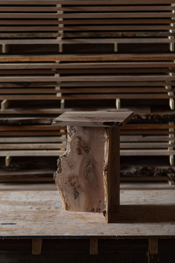 One Board Table in Elm