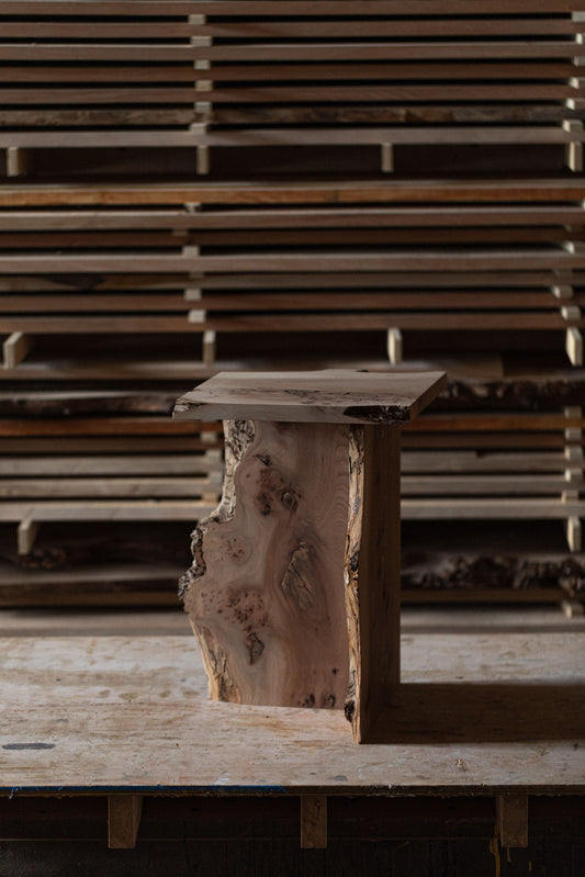 One Board Table in Elm