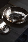 Hand-forged Bronze Serving Bowl L