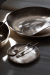 Hand-forged Bronze Serving Bowl L