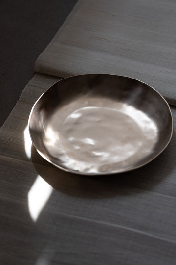 Hand-forged Bronze Serving Bowl L