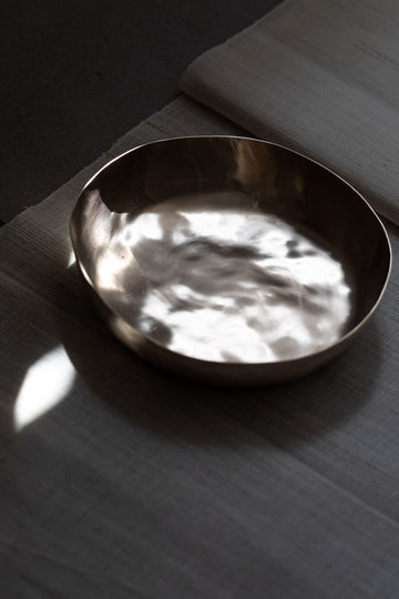 Hand-forged Bronze Serving Bowl M