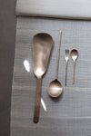 Hand-forged Bronze Serving Spoon