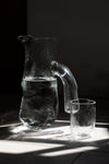 Bark Textured Jug with Handle, L