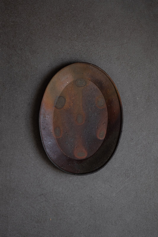 Nannbann Yakishimi Oval Plate