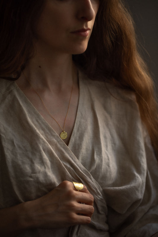 Ancient Coin Necklace