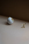 Ancient Pyramid Diamond Drop Earrings, Yellow Diamonds