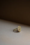 Ancient Coin & Rope Ring